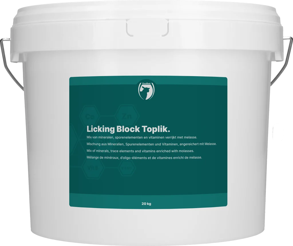 LIKB004.png Leckstein für Schafe und Lämmer mit Mineralstoffen und Vitaminen, 20 kg – Excellent Toplik – Bild 1