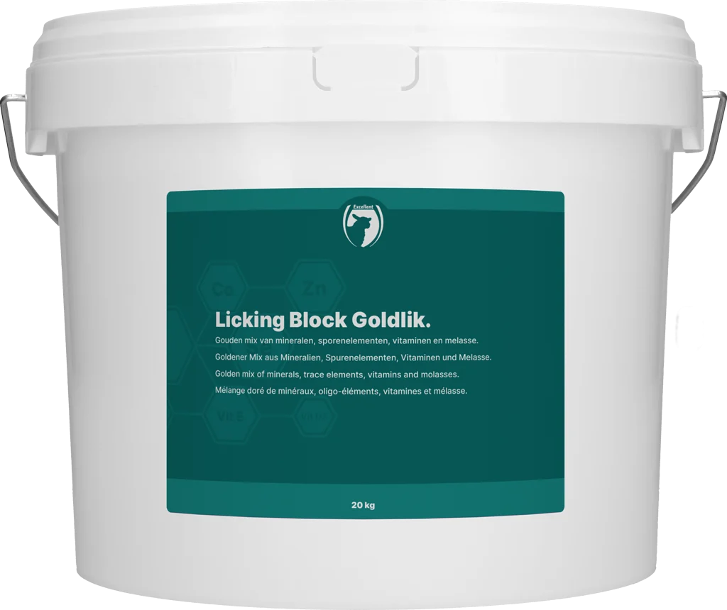 LIKB006.png Leckmasse für Schafe und Lämmer mit Melasse, 20 kg – Excellent Goldlik – Bild 1