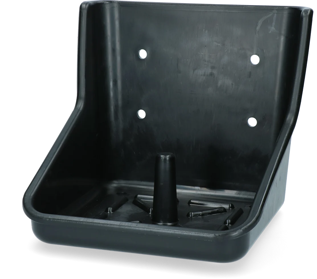 Robu Lecksteinhalter aus Kunststoff für 10 kg Lecksteine, Schwarz – Bild 2