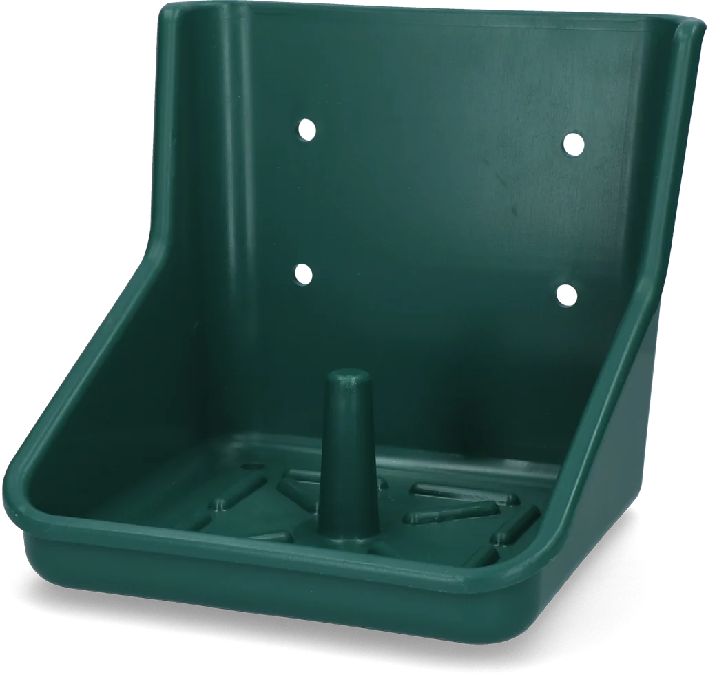 Lecksteinhaltung Robu aus Kunststoff für 10 kg Lecksteine, Grün – Bild 4