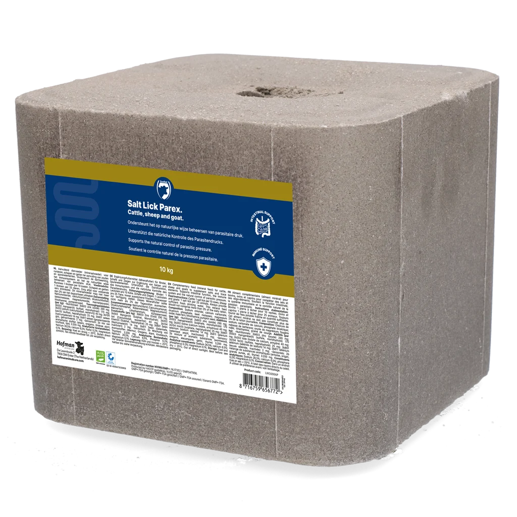 Mineralleckstein für Rinder, Schafe und Ziegen, 10 kg – Excellent Salt Lick Parex – Bild 1