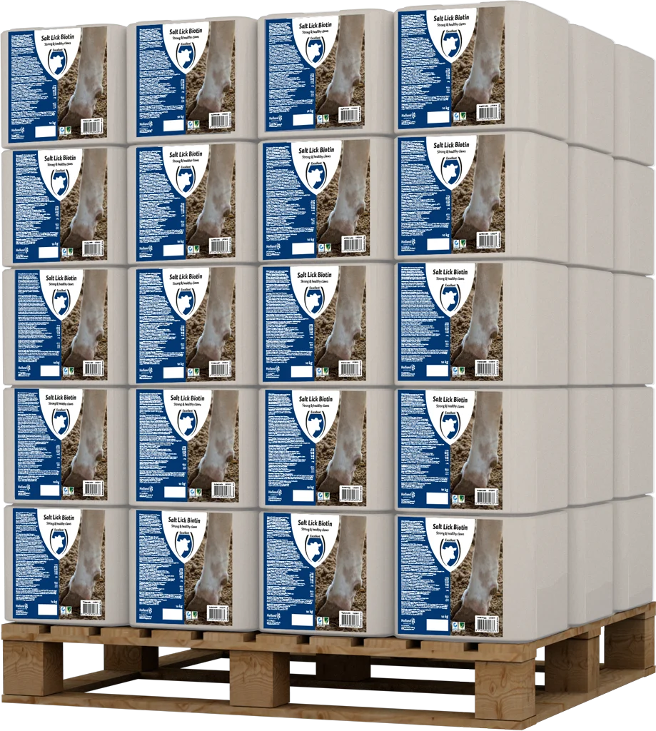 Leckstein mit Biotin für Rinder, 10 kg – Excellent Biotin – Bild 2