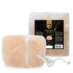Himalaya Salzleckstein für Pferde mit Seil, 3 bis 4 kg – Excellent Horse Salt Lick Himalaya