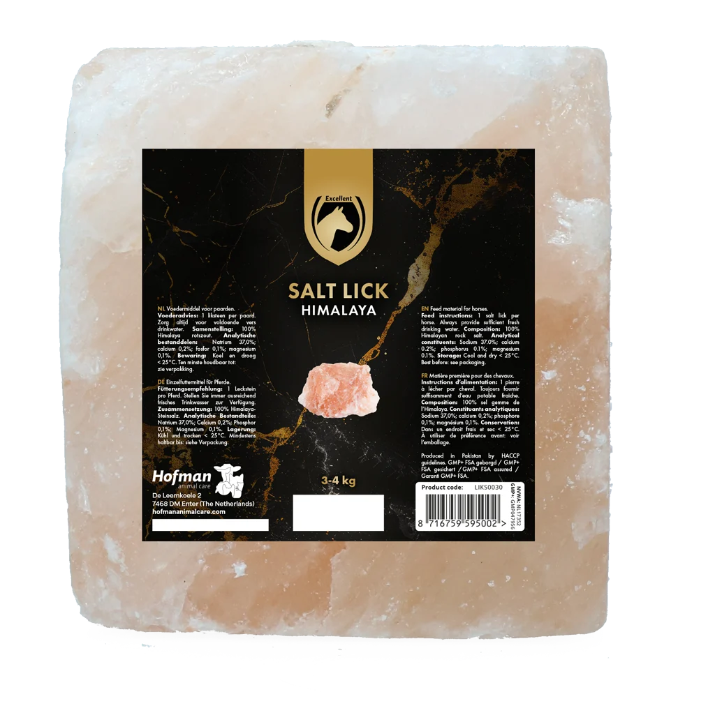 Himalaya Salzleckstein für Pferde mit Seil, 3 bis 4 kg – Excellent Horse Salt Lick Himalaya – Bild 4