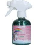Glitzerspray für Pferde, Grün, 250 ml – Lucky Horse Unicorn Glitzerspray