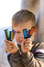 Haarkreide für Pferde in Regenbogenfarben, 6 Stück – Lucky Horse Unicorn Regenbogen Farbkreide – Bild 4