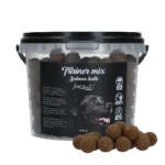 Trainingsbällchen für Hunde mit Lachs, getreidefrei, 500 g – Luna's Choice Trainer Mix Lachsbällchen