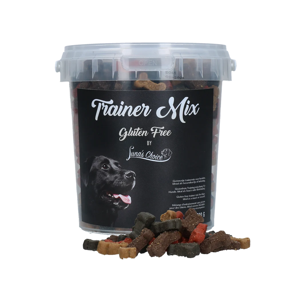 LUNA0054A.png Trainingssnacks, weich und glutenfrei, 500 g – Luna's Choice Trainer Mix Glutenvrij – Bild 1