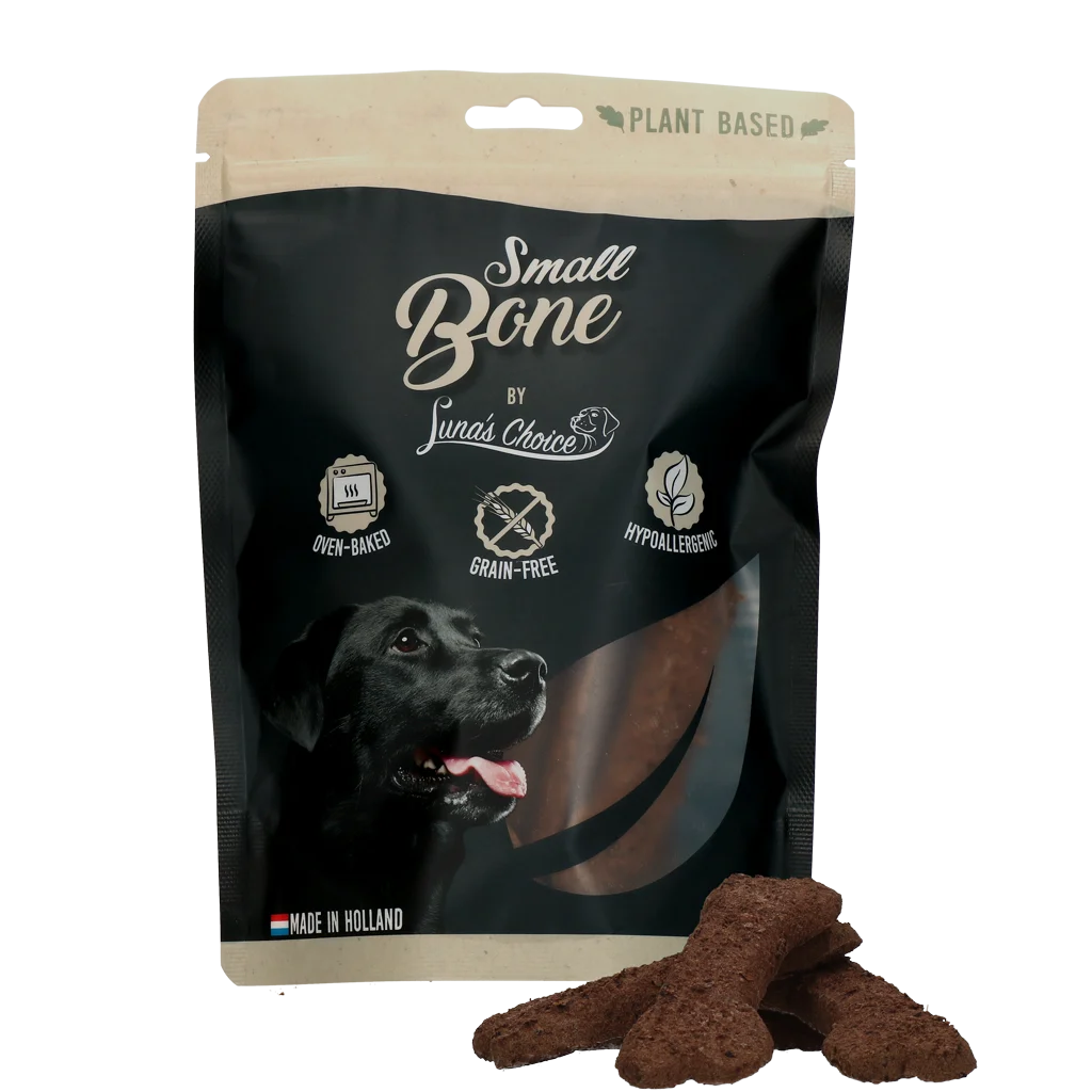 LUNA0110.png Pflanzliche und getreidefreie Hundekekse, 10 x 30 g – Luna's Choice Plant Based Bone S – Bild 1