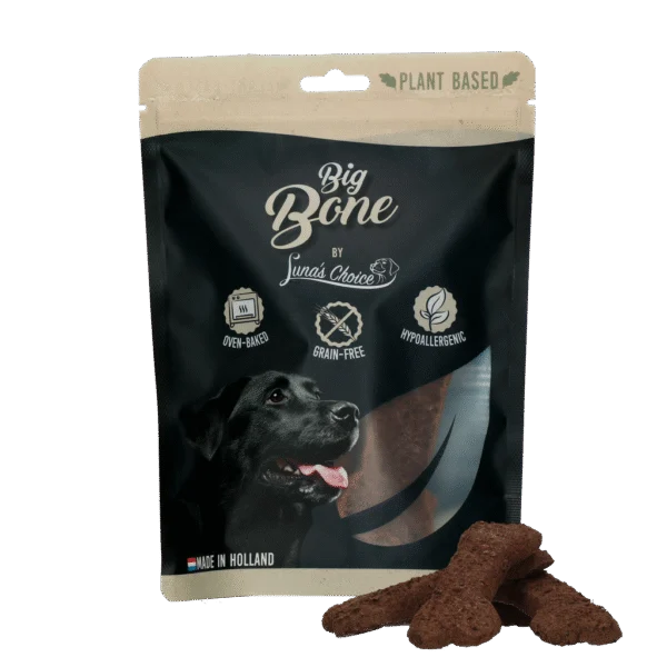 Pflanzliche und getreidefreie Hundekekse, 6 x 45 g – Luna's Choice Plant Based Bone L