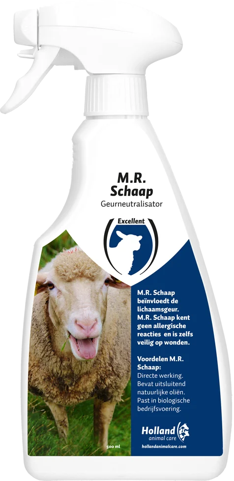 MADE2504.png Duftspray für Schafe mit natürlichen Ölen, 500 ml – Excellent M.R. Spray Schaap – Bild 1