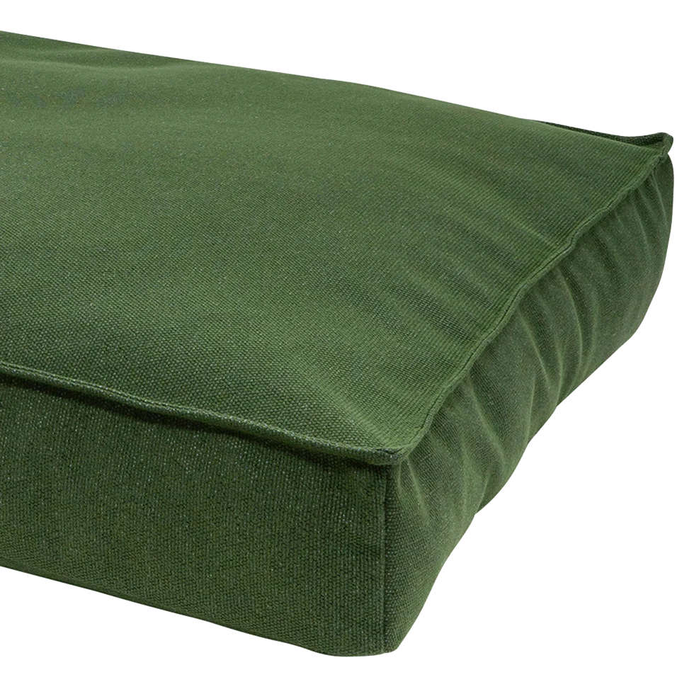 Hundekissen Grün S mit wasserabweisender Beschichtung, 80 x 65 x 15 cm – Madison Manchester Lounge Cushion – Bild 3