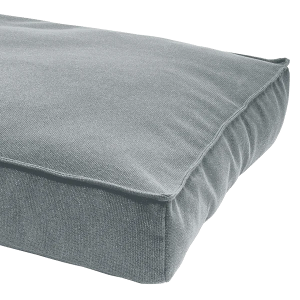 Hundekissen hellgrau S mit wasserabweisender Beschichtung, 80 x 65 x 15 cm – Madison Manchester Lounge Cushion