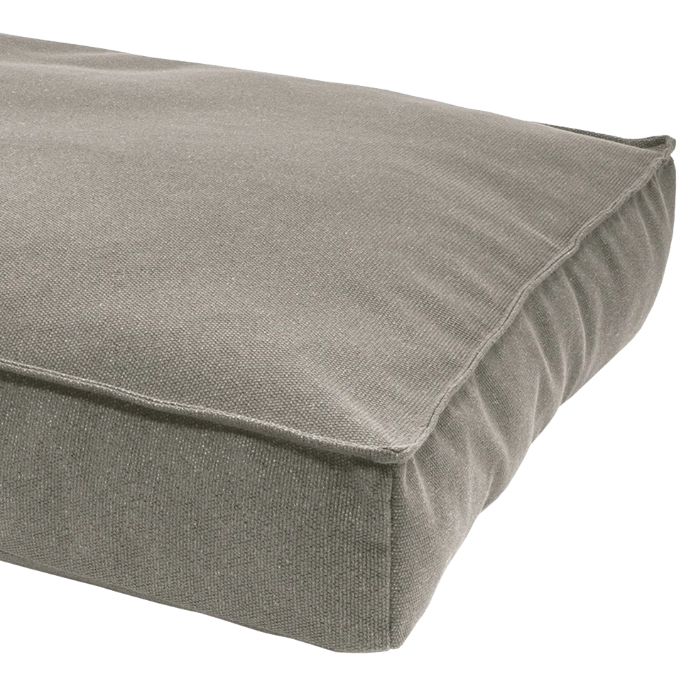 Hundekissen Taupe S mit wasserabweisender Beschichtung, 80 x 65 x 15 cm – Madison Manchester Lounge Cushion – Bild 2