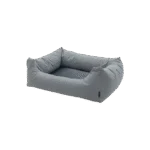 Hundebett mit erhöhten Rändern, Hellgrau S, 80 x 67 x 22 cm – Madison Manchester Pet Bed