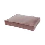 Rosa Hundekissen aus Velours, M 100 x 70 x 15 cm – Madison Velours Lounge Cushion – Bild 2