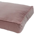 Rosa Hundekissen aus Velours, M 100 x 70 x 15 cm – Madison Velours Lounge Cushion