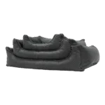 Orthopädisches Hundekissen mit Memoryschaum Grau S – Madison Sofa Orthopädisch