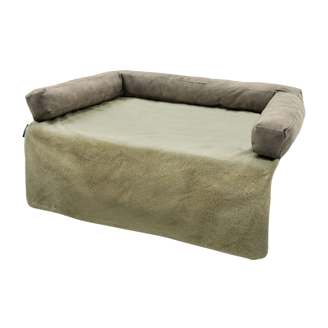 Orthopädisches Hundekissen mit Memoryschaum Taupe S – Madison Sofa Orthopedisch – Bild 2
