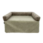 Orthopädisches Hundekissen mit Memoryschaum Taupe S – Madison Sofa Orthopedisch