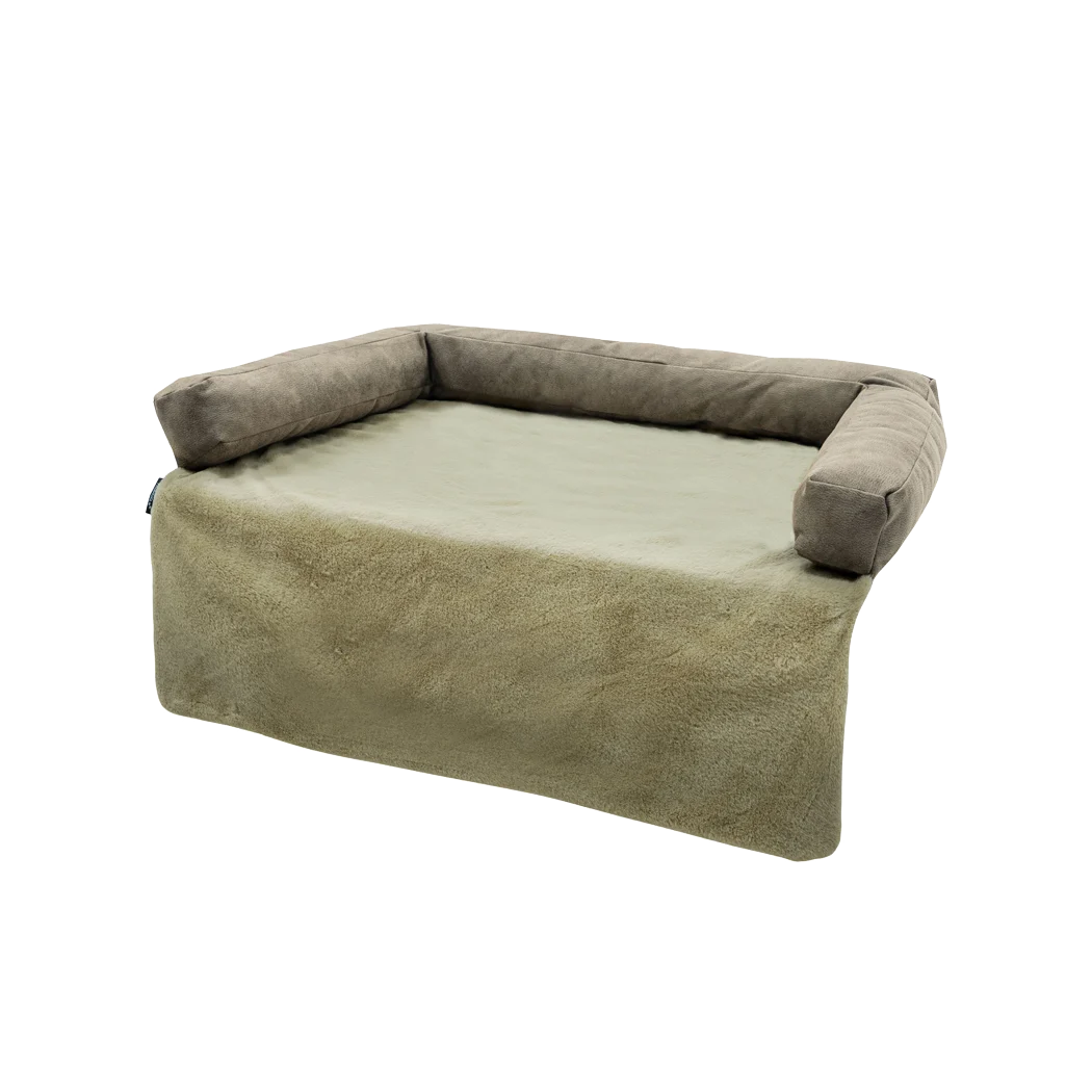 Hundesofaschutz mit erhöhten Rändern Taupe S, 58 x 70 cm – Madison Travel & Sofa Protector – Bild 1