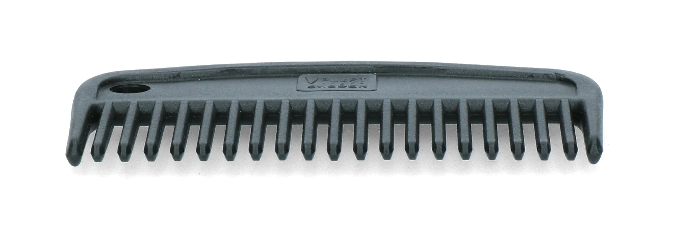 Mähnenkamm aus Kunststoff, 100 mm, Schwarz – Vplast – Bild 2