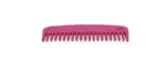 Mähnenkamm aus Kunststoff, 100 mm, Rosa – Vplast – Bild 3