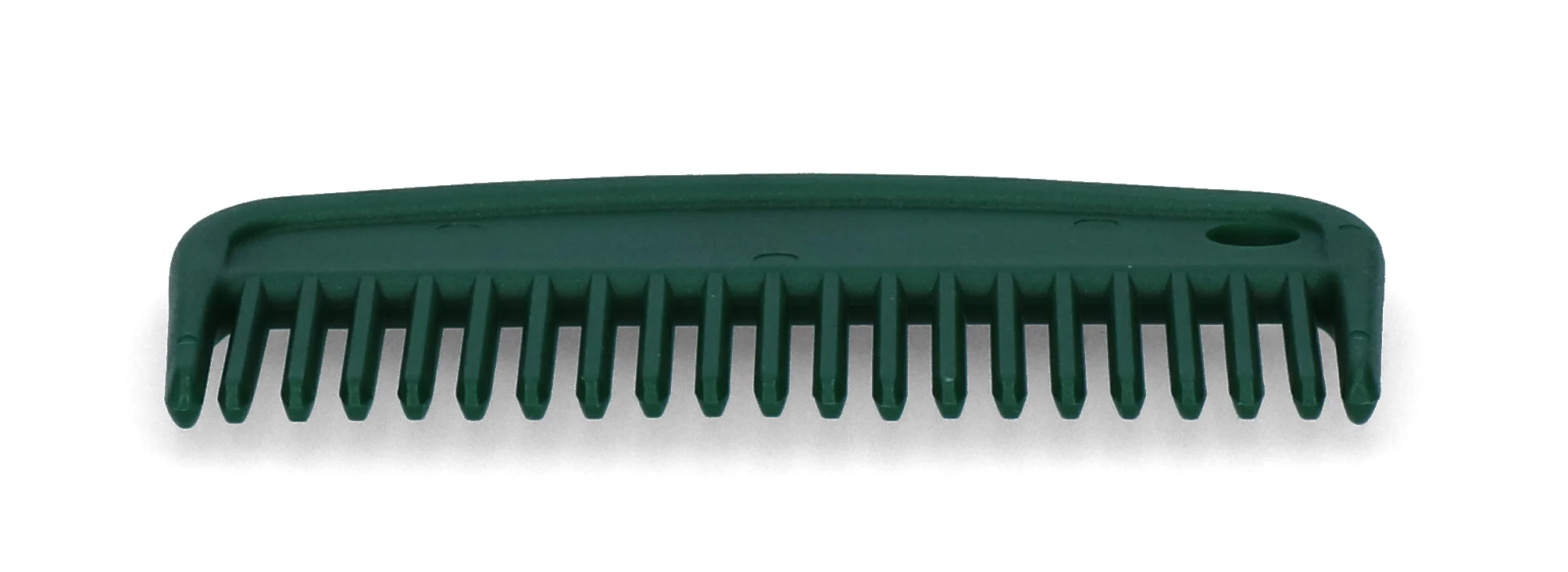 MANE20052EXTRA.jpg Mähnenkamm aus Kunststoff, 100 mm, Grün – Vplast – Bild 1
