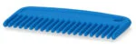 Mähnenkamm aus Kunststoff, 100 mm, Blau – Vplast