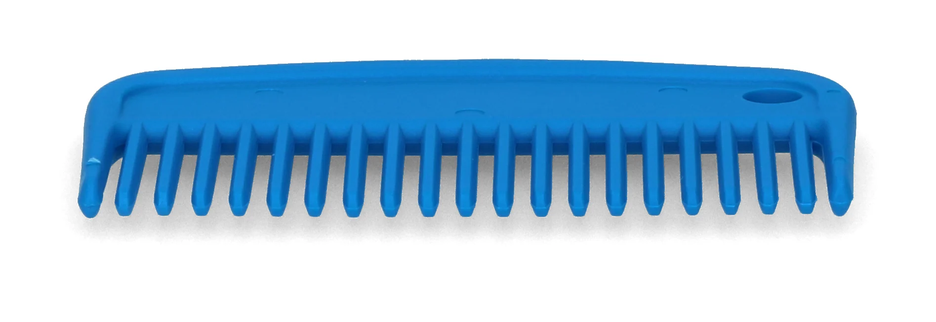 Mähnenkamm aus Kunststoff, 100 mm, Blau – Vplast – Bild 3