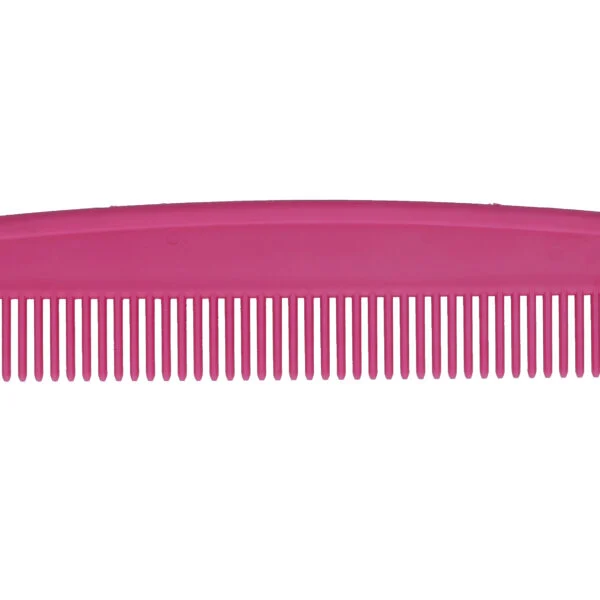 Mähnenkamm aus Kunststoff, 200 mm, Rosa – Vplast