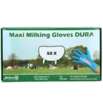 Melkhandschuhe extra dick und lang, Größe S (6 bis 7), 50 Stück – Hofman Animal Care Maxi Milking Gloves DURA