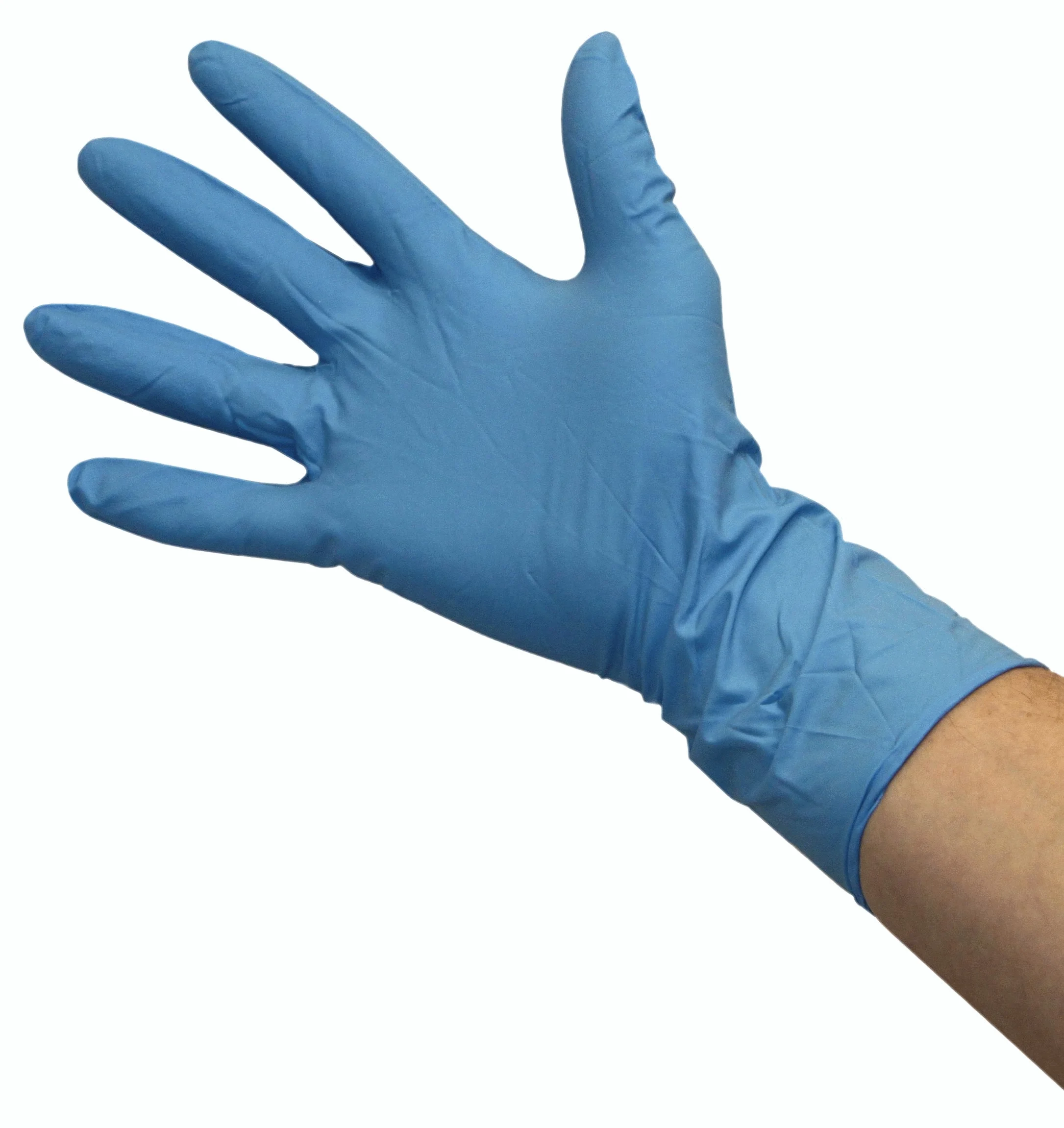 Melkhandschuhe extra dick und lang, Größe S (6 bis 7), 50 Stück – Hofman Animal Care Maxi Milking Gloves DURA – Bild 3