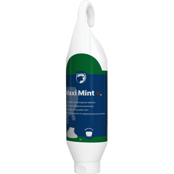 Euterpflegegel mit Pfefferminzöl, Stand- und Hängetube 1 l – Excellent Maxi Mint+