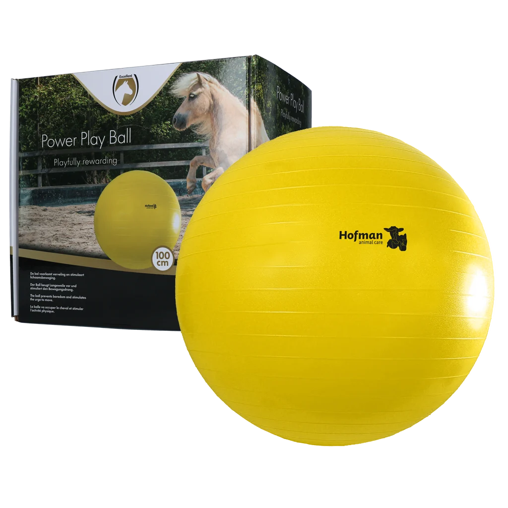 MAXI5100.png Pferdespielball Gelb, 100 cm – Maximus Power Play Ball – Bild 1