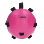 Pferdespielball mit Gummibändern, 19 cm, Rosa – Excellent Horse Fun Play Ball – Bild 2