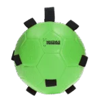 Pferdespielball mit Gummischlaufen, 19 cm, Grün – Excellent Horse Fun Play Ball – Bild 2