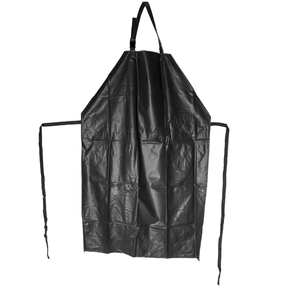 Wasserdichte Melkschürze, schwarz, 80 x 120 cm – Bild 3