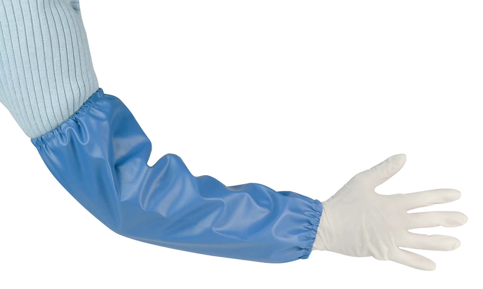 Wasserdichter Melkärmel aus PVC mit elastischem Bündchen – Bild 2