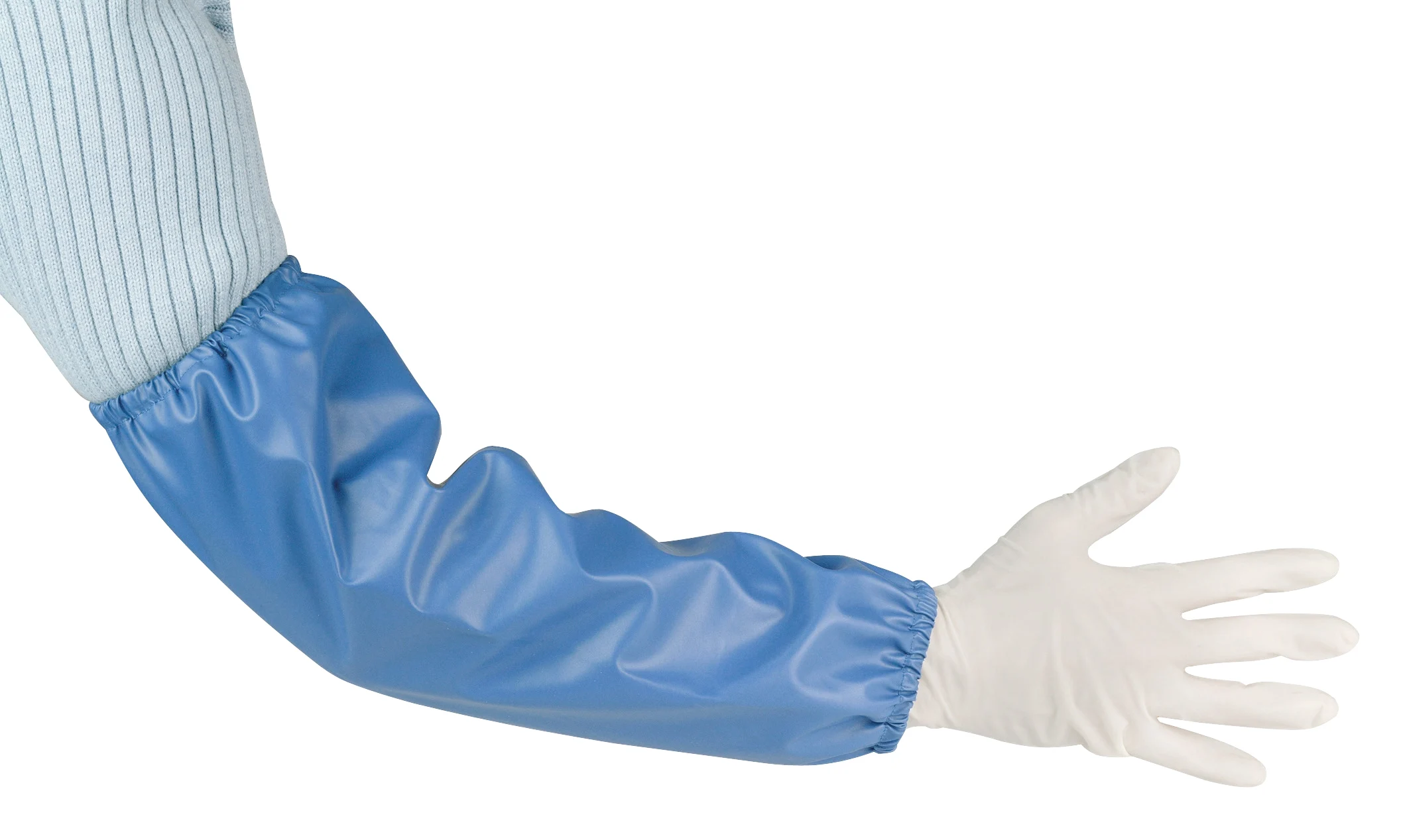 Wasserdichter Melkärmel aus PVC mit elastischem Bündchen – Bild 1