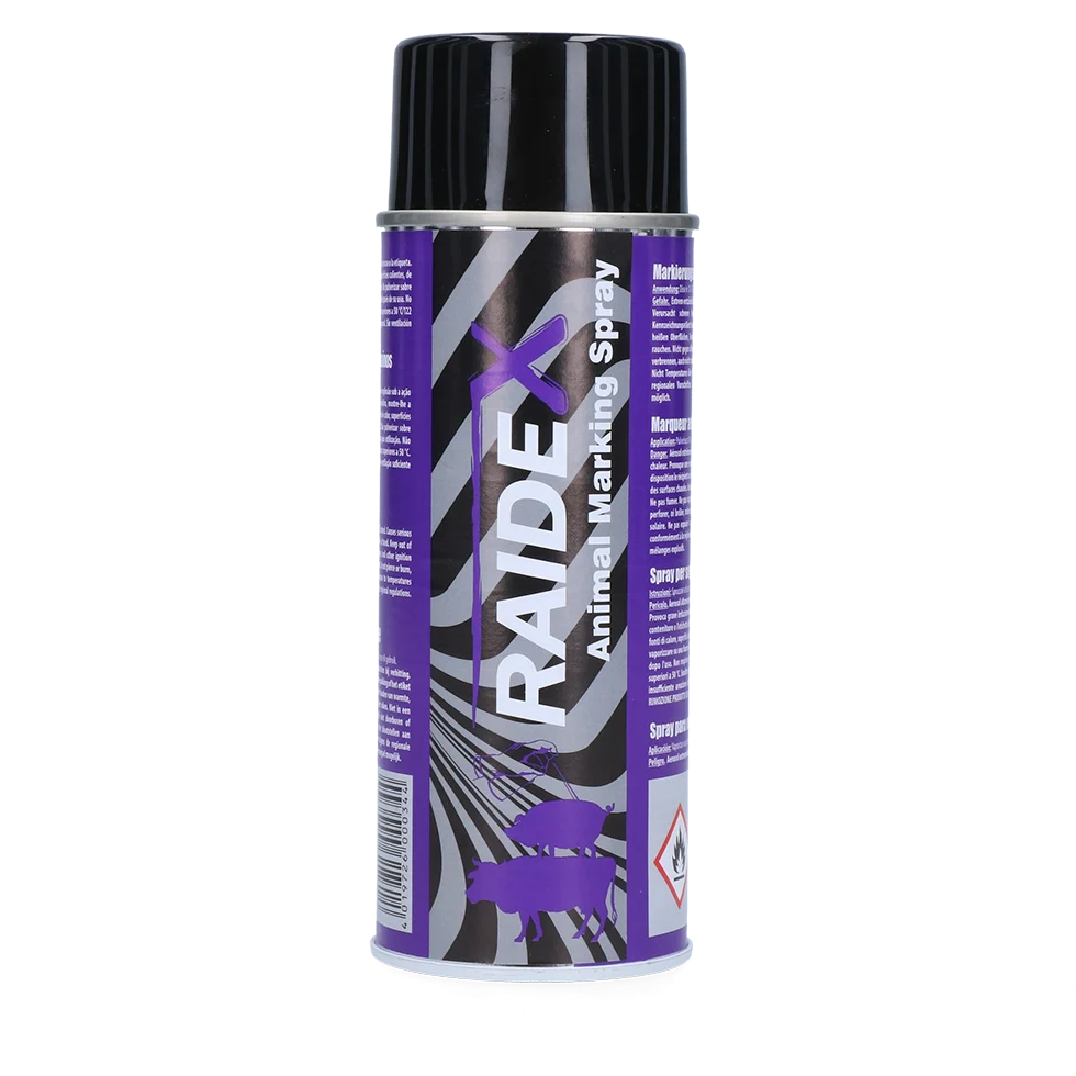 Markierungsspray für Schweine und Rinder, Violett, 400 ml – Kerbl Topmarker – Bild 1