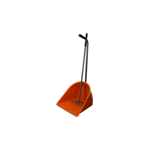 Mestboy Set mit Schaufel 78 cm und Rechen 85 cm Orange