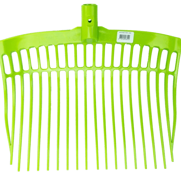 Kunststoff Mistgabel ohne Stiel, Limettengrün, 41 x 36 x 11 cm – Vplast