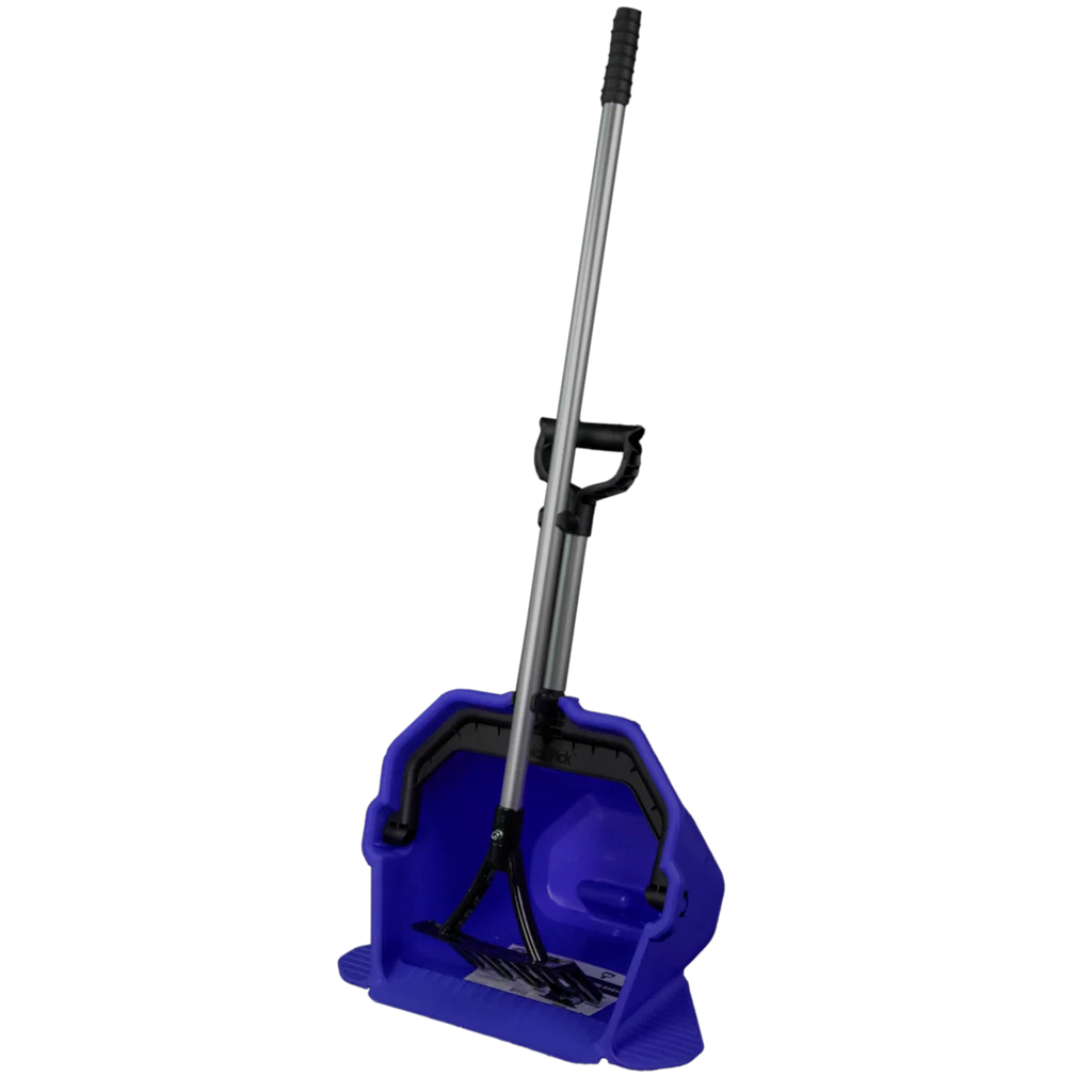 Mistboy mit Fußstütze Blau – Vplast Quick Pick – Bild 1