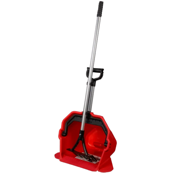 Mistboy mit Fußstütze Rot – Vplast Quick Pick