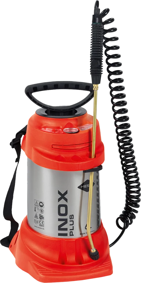 Drucksprühgerät mit Edelstahltank, 6 l, 6 bar – Mesto Inox Plus – Bild 1