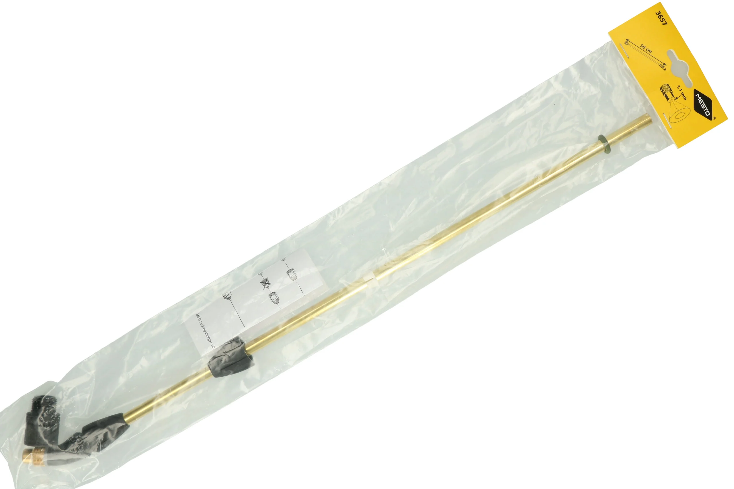 Sprührohr mit Sprühdüse 1,1 mm, 52 cm – Mesto Profi Plus – Bild 2