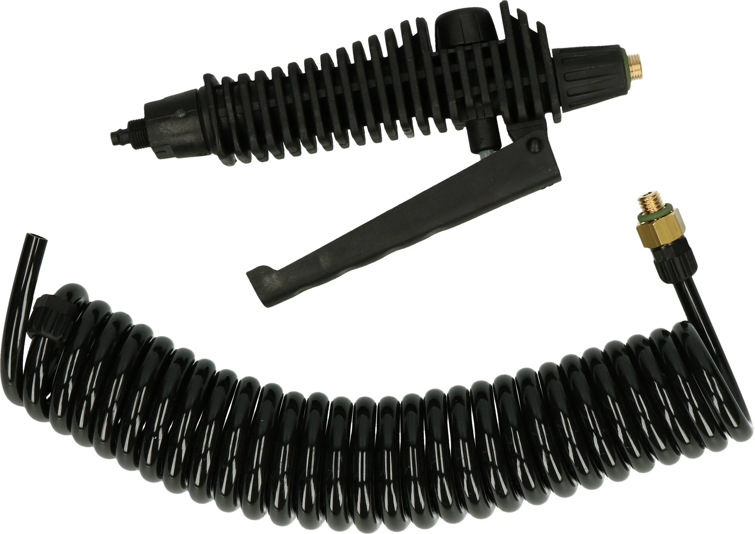 MEST4400050.jpg Spiralschlauch mit Absperrventil, 2,5 m – Mesto Inox Plus – Bild 1