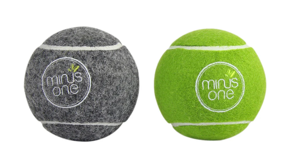 Tennisbälle für Hunde, 6er Set – Minus One Bouncy Tennis Ball Dog Toys – Bild 2