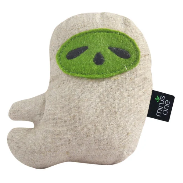 Katzenspielzeug in Faultierform mit Katzenminze, 9 x 9 x 2,5 cm – Minus One Docile Buddy Cat Toy Sloth
